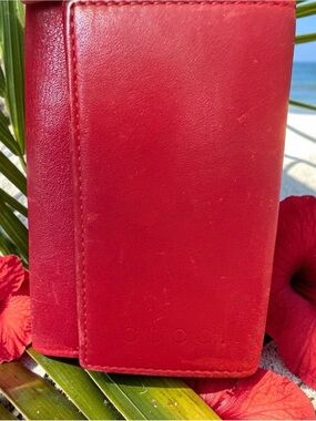 Gucci vintage Red Key Case